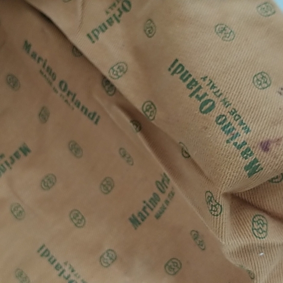 Marino Orlandi Italian Leather Vintage Bucket Bag Shoulder Tote Crossbody - Picture 12 of 16